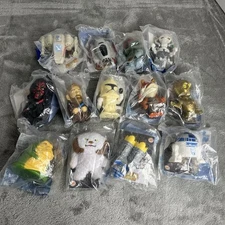 NEW Vintage Star Wars Revenge Of The Sith Burger King Toy Lot Of 13