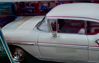 Ertl 1:18 1958 Chevrolet Impala American Graffiti Diecast Vehicle