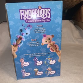 Fingerlings Friendship Fingertips Teeter Totter Playset 2 Figures:Callie & Coral
