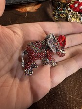 Elephant Brooch