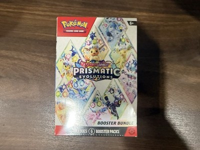 Pokemon TCG: S&V Prismatic Evolutions Factory Sealed Booster Bundle