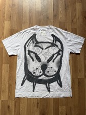 Taglia S - T-shirt per cani Givenchy Chito vernice spray - Bianco