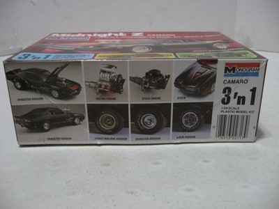 Vintage Monogram 1978 Chevrolet Camaro Z28 Midnight Z Plastic