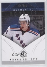 2009 SP Game Used Edition Authentic Rookies 598/699 Michael Del Zotto #134 1k9