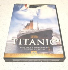 Titanic DVD, 1997 NEW original widescreen release. In original packaging