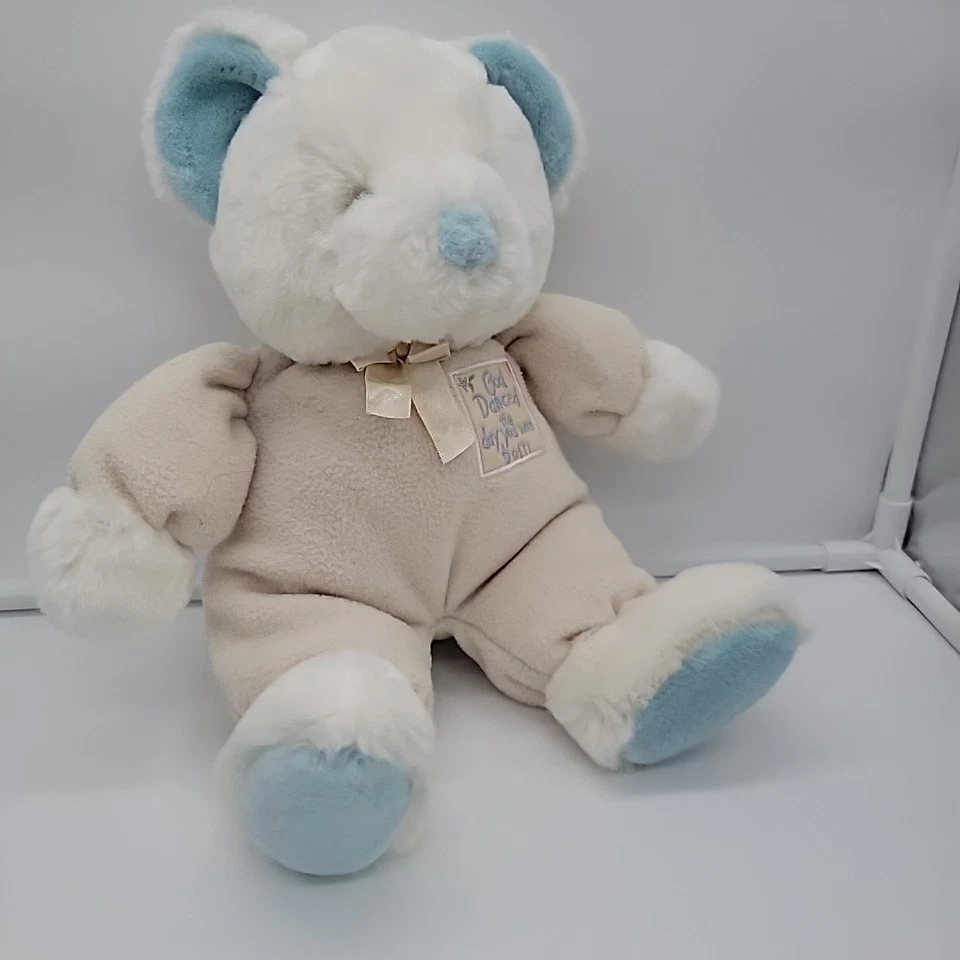 Russ Baby Rattle Bear God Danced the Day You Were Born Fleece Body Plush Soft 13 - Image 2 of 4
