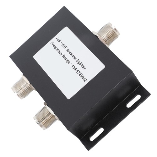 ✈Antennas Power Splitter 2 Ways 136 To 174MHz 100W VHF AIS Antenna Splitter - Zdjęcie 8 z 12