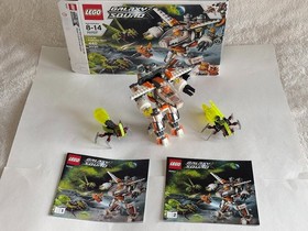 Lot of 2 LEGO Galaxy Squad 70708 Hive Crawler and 70707 CLS-89 Eradicator Mech