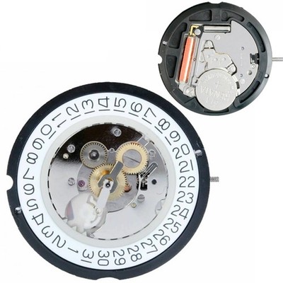 4 Hands 24 Hours Ronda 515H Quartz Watch Movement Original Swiss Replacement zz
