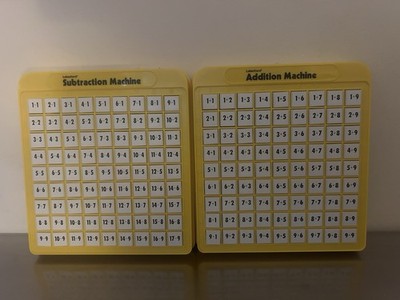 Lakeshore Addition & Subtraction Machines Homeschool Math Educational Toy