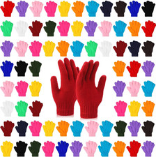 150 Pairs Kids Gloves Bulk Winter Knitted Warm Gloves Full Finger