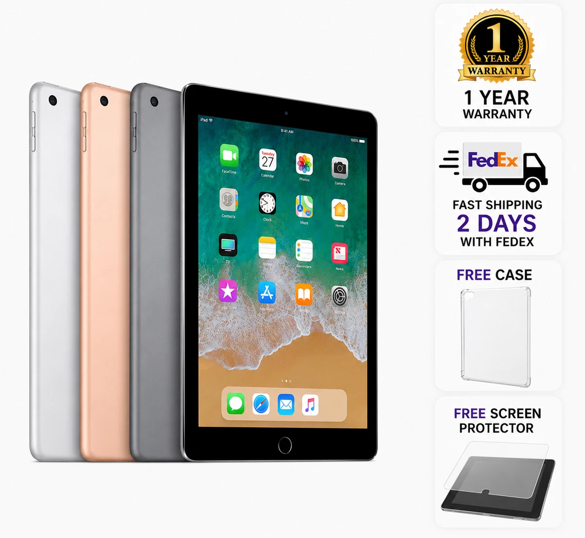 Apple iPad (6th Generation) 32 GB Tablets for sale - eBay