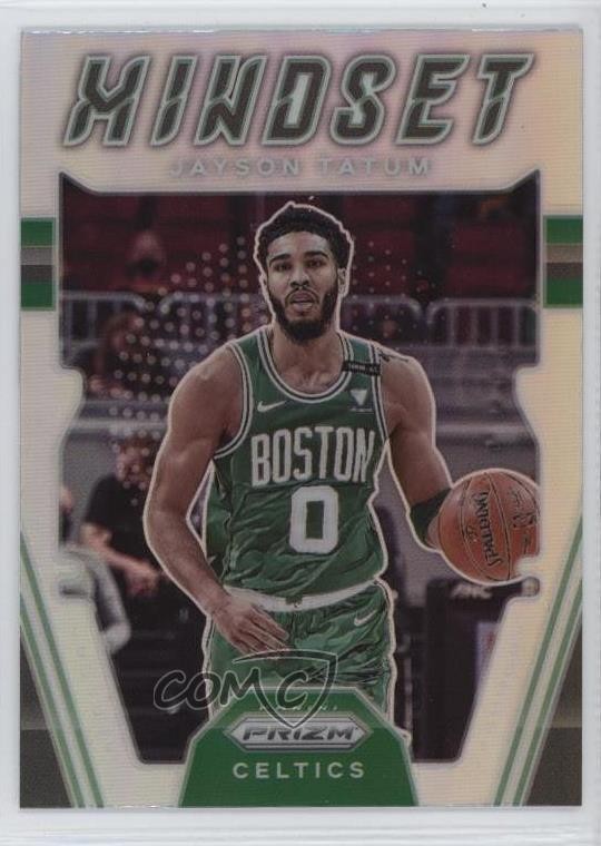 2021-22 Panini Prizm Mindset Silver Prizm Jayson Tatum #13 jc3
