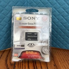 Sony Memory Stick Pro Duo 512mb With Adaptor MSX-M512S PSP Camera Phone NEW