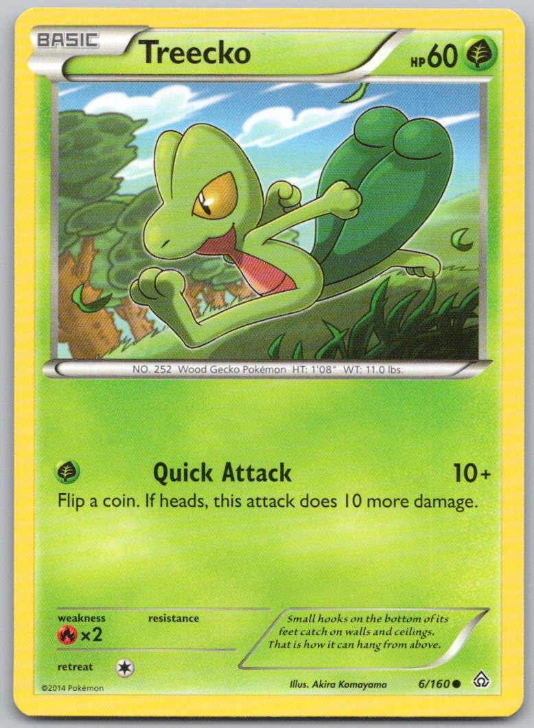 Treecko 6/160 LP Primal Clash PRC