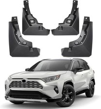 Mud Flaps Fit for Toyota RAV4 2019-2025, OEM Style No Drilling Mud Guards for