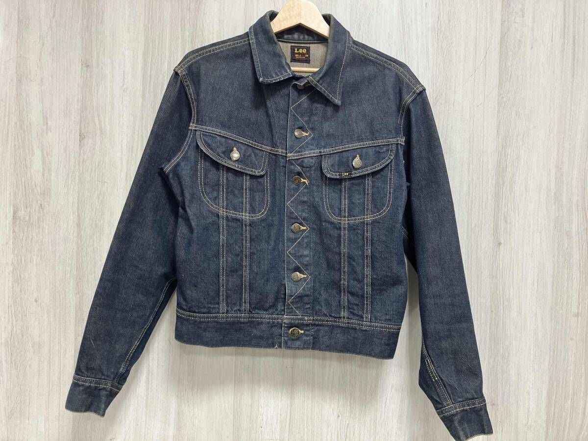 THE REAL McCOY'S × Lee 101-J DEnim Tracker Jacket size 38 USED