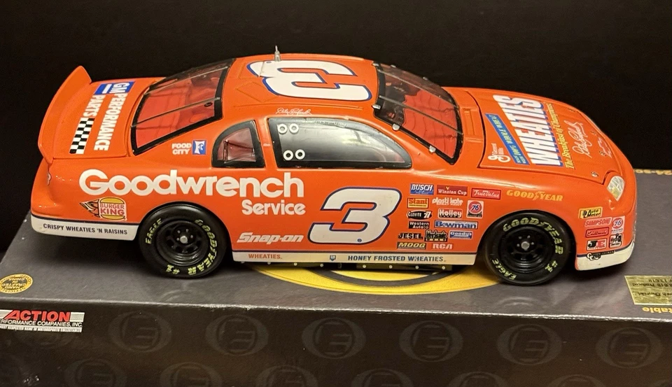 Coche diecast Dale Earnhardt 1997 #3 Wheaties Goodwrench RCCA Elite 1:24 sin usar, en caja Foto 3 de 4