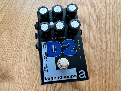 Legend amps D2 Guitar Effects Preamp Overdrive Multitones