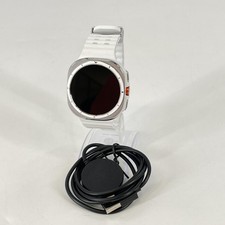 Samsung Galaxy Watch Ultra 47mm White Titanium LTE w/ White Marine - Excellent