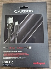 Audioquest Carbon USB 2.0, spina C/A 0,75 metri (2'6") scatola aperta
