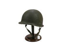 US ARMY Korea Vietnam Stahlhelm Glocke mit Beriemung