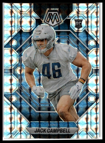 2023 Panini Mosaic #323 Jack Campbell Silver