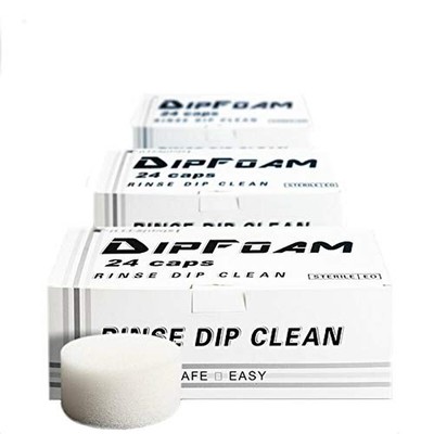 Illusionist Tattoo Dip Foam Rinse Cup 24 Pack, Better than Water for Blending...