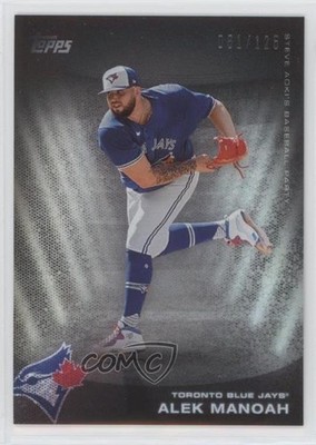 2022 Topps X Steve Aoki Silver Glitter Blast 61/125 Alek Manoah #136 1c7