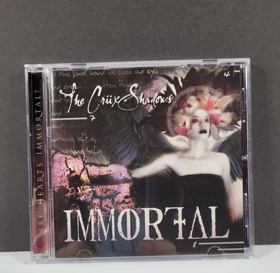 The Cruxshadows Immortal EP Single CD 2008 5trks Remix Crux Shadows 