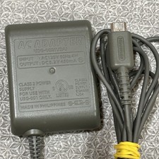 Genuine Nintendo DS Lite AC Adapter Charger USG-002 OEM Power Supply TESTED