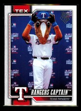 2026 Topps Series 1 Celebration - Mascots Captain #M-12 Texas Rangers