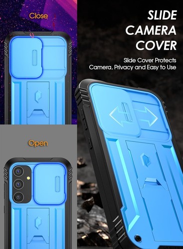 Poetic For Galaxy A35 / A36 5G Case Kickstand Built-in Screen Slide Camera Cover - Picture 4 of 35