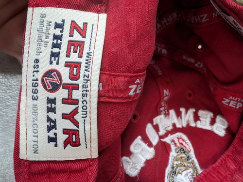 Ottawa Senators Red Hat NHL Zephyr Adjustable Strapback Cap - Picture 7 of 8