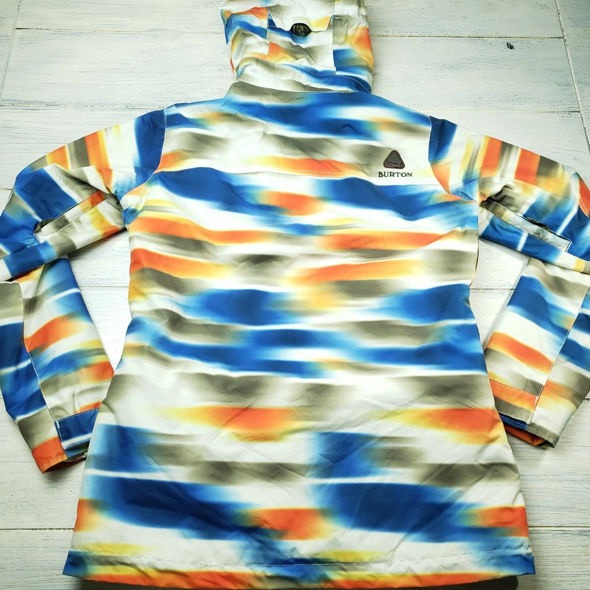 Burton DryRide Jacket Womens Small Ski Snowboard Hood Winter