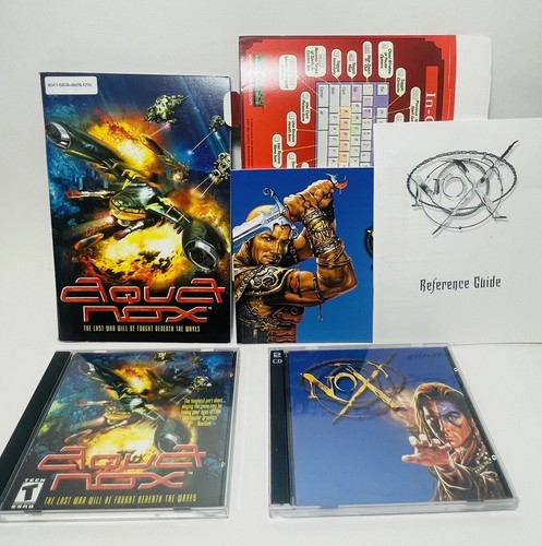 Juego PC Nox + Aqua Nox + Manuales
