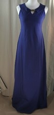 D&Co, XXS, Bright Navy, Full Length Sleeveless Dress in Original Packaging