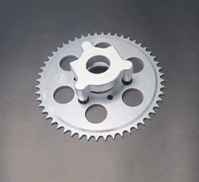 CDH 52T CNC Chain Drive Sprocket & 1.5" Rear Hub Adapter - Gas Motorized bicycle