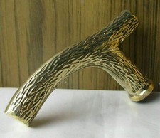 New Victorian Style Brass Designer Only Handle for Wooden Walking Stick Cane