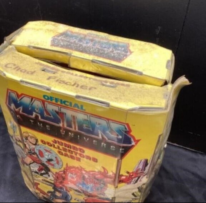 1984 Masters of the Universe MOTU Collector's Carrying Case *READ*