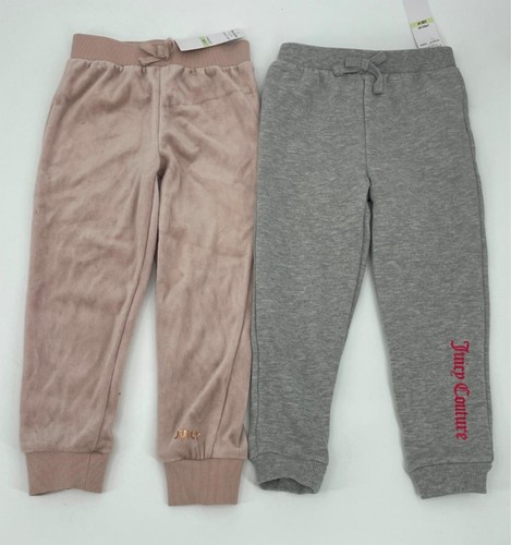 Juicy Couture Pants sweatpants joggers set 2 Girls Sz 4T N144