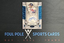 2024 Topps Tier One - Break Out Autographs Blue Foil #BOA-VG Vaughn Grissom /99