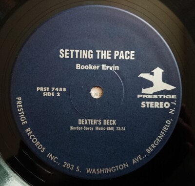 Booker Ervin Settin' The Pace LP Japan Prestige 7455 Jazz Dexter