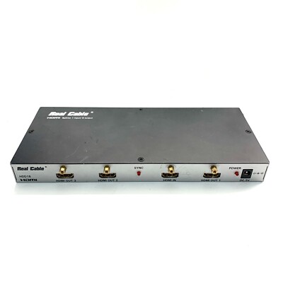 Real Cable HDD18 HDMI Splitter 1 Input / 8 Output   / ohne Netzteil
