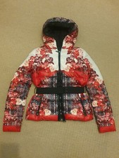 Pinko Padded Coat, Size It42 Or Uk8-10 - Vg