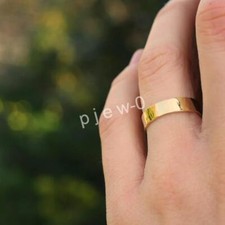 New Hammered ring, Raw brass band ring, Simple ring Woman ring Brass Jewelry P13