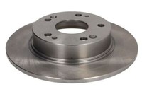 ABE 2X Bremsscheibe Hinten Ø260 Mm Voll FüR Honda Civic Viii Hatchback FN FK