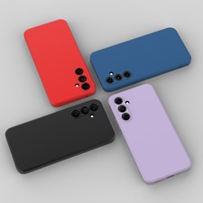 For Samsung Galaxy A13 A53 A14 A54 5G Liquid Silicone Case Soft Slim Phone Cover