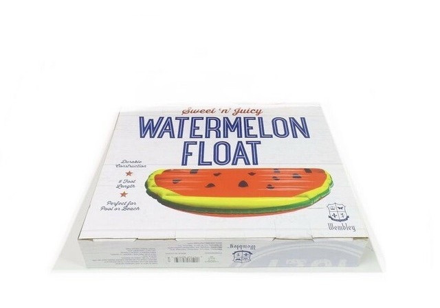 watermelon slice float