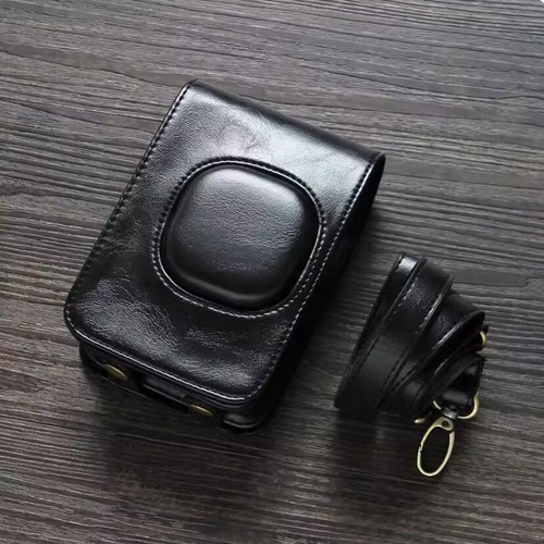 PU Leather Camera Case Bag Cover Belt For Fujifilm mini90 mini LiPlay mini11 12 - Picture 12 of 17